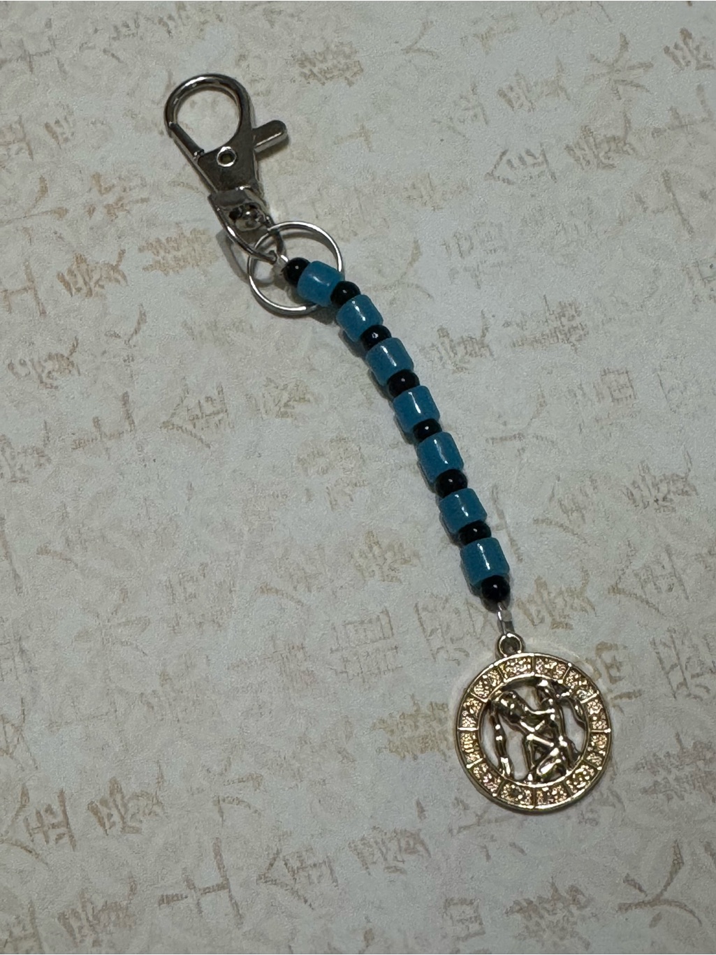 Aquarius Bag Tag Hang Tag
